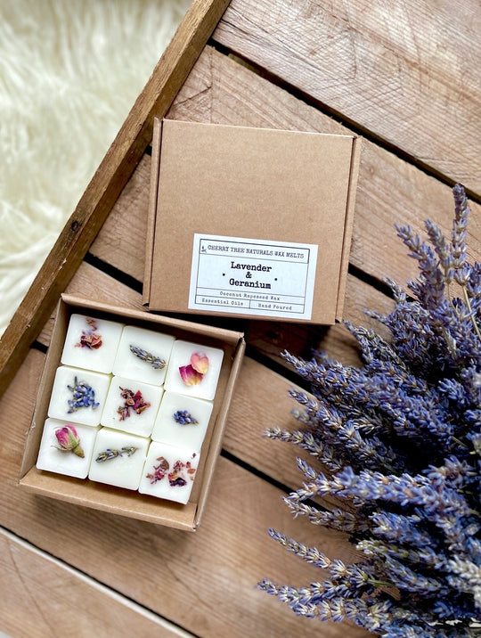 Lavender and Geranium Wax Melt