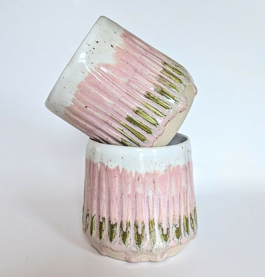 TUMBLER- Moss & Blossom