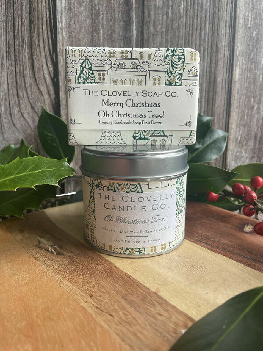 Oh Christmas Tree! Pine, Juniper & Bergamot Christmas Candle and Soap Set