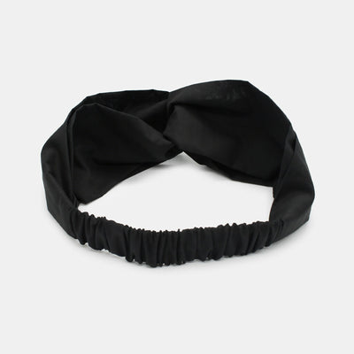 Liberty Twist Headband - Black F Print