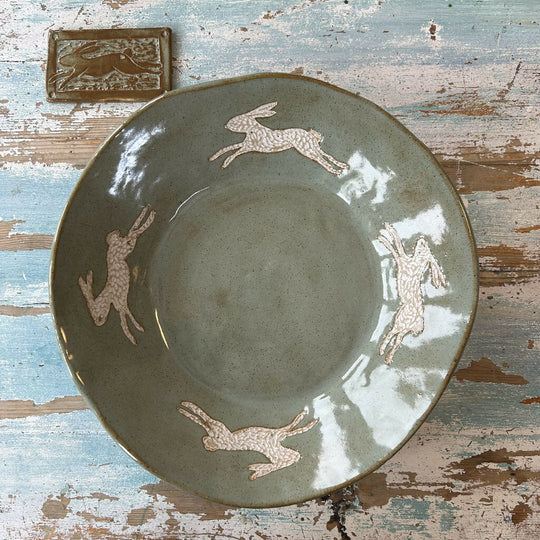 Fresh Lines Fruit Bowl - Spring hare design