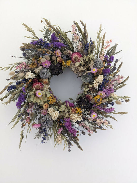 Handcrafted Dried Flower Wreath