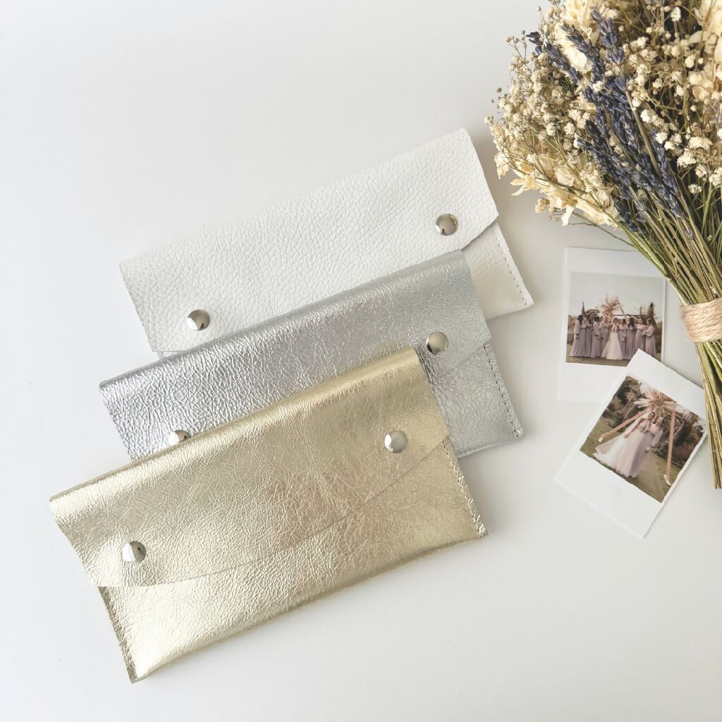 Personalised Bridesmaid Wedding Clutch Bag