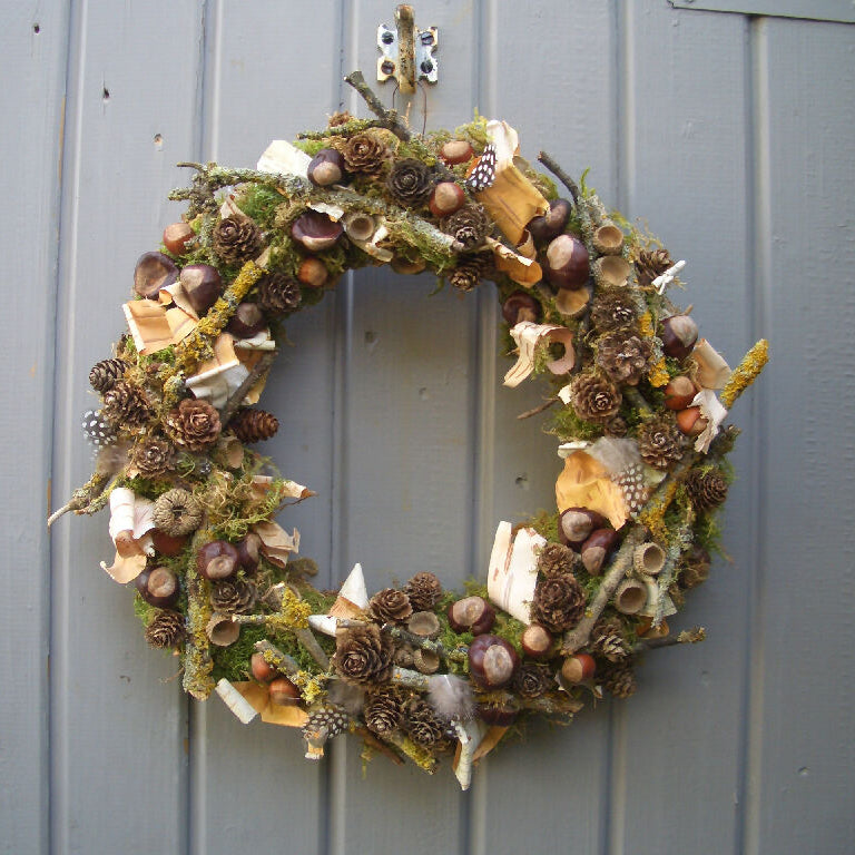Nature Lover's Woodland Wreath Decoration