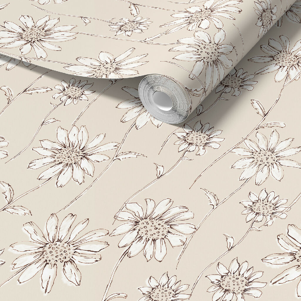 Caja Floral Sustainable Wallpaper: Six Colours