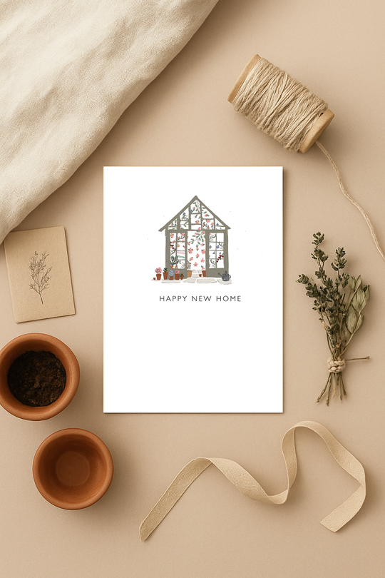 Happy New Home - Potting Shed Card