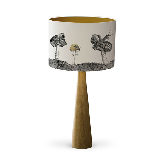 Snails And Mushroom Lampshade – British Wildlife Collection