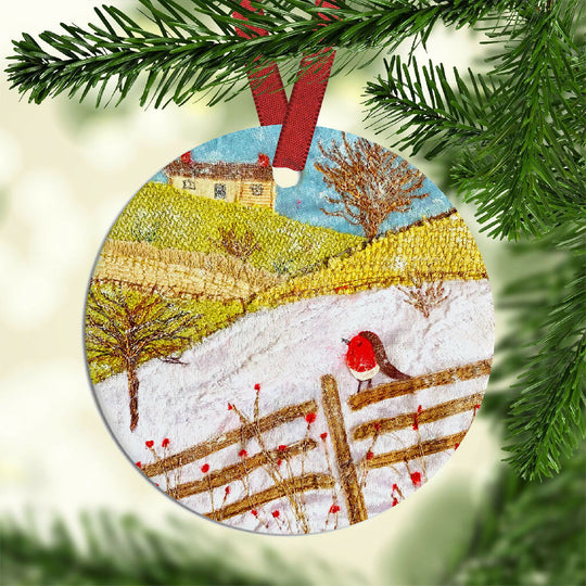 Winterness Ceramic Christmas Tree Decoration