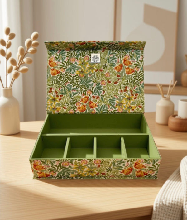 Handmade Bower Box | Emery Walker Fabric Keepsake Organiser