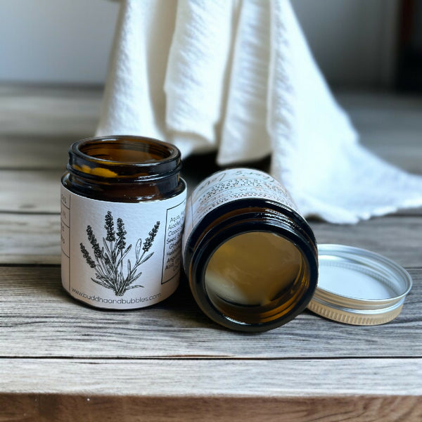 Nighttime Ritual Magnesium Cream for Sleep with Organic Cocoa and Mango Butter Lavender Essential Oil 100g