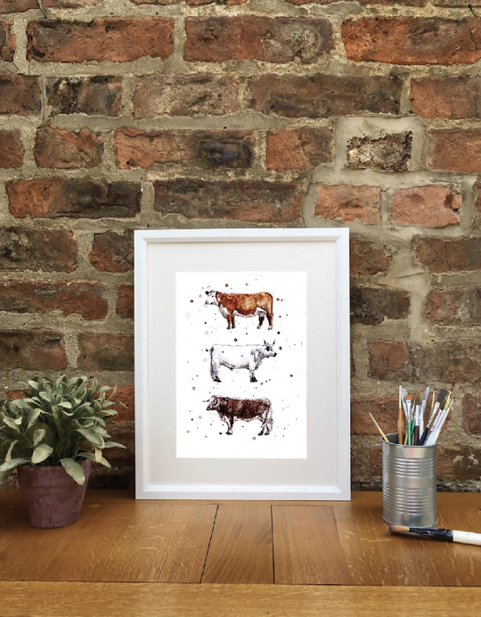 Native Cattle| Signed Limited Edition Print