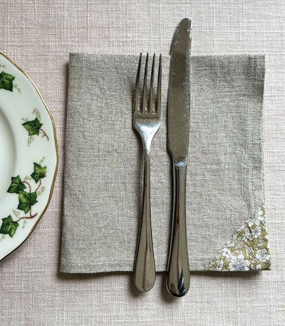 Natural Linen & Liberty 'Capel' Napkins