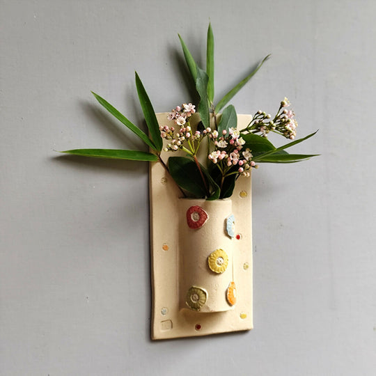 Wall Hanging Ceramic Vase
