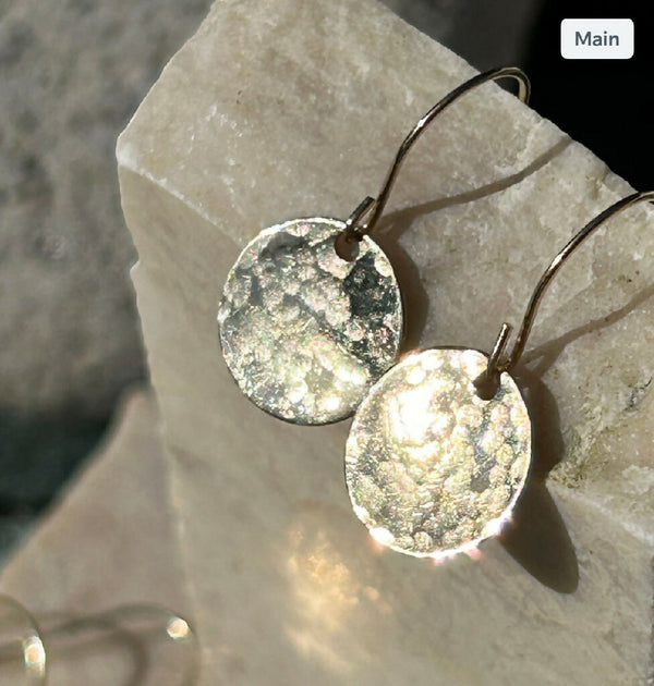 Gold sunset Earrings