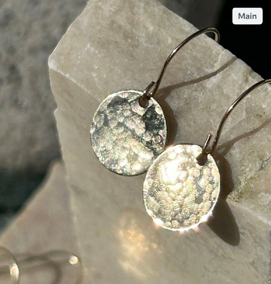 Gold sunset Earrings