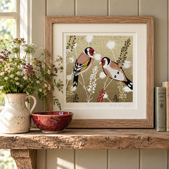 Goldfinch -Signed and mounted Giclée Art Print