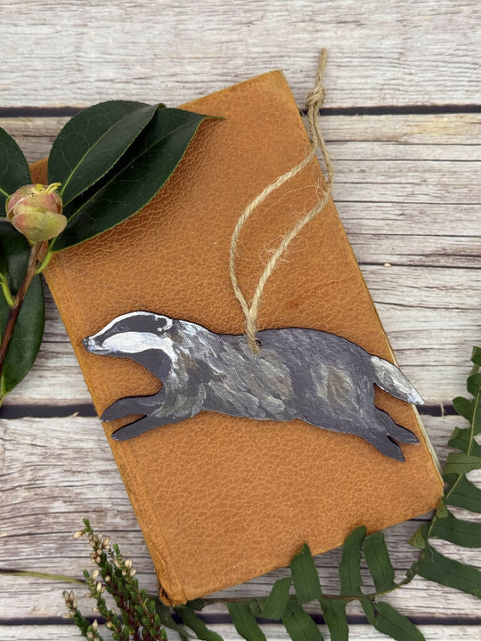Sustainable Badger Decoration