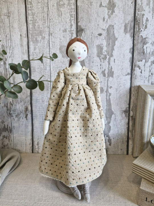 Folk Style Fabric Art Doll - Brighid