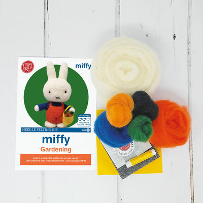 Miffy Gardening Needle Felting Kit