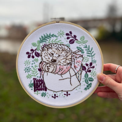 Mrs. Tiggy-Winkle Embroidery Kit