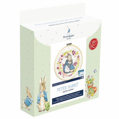 Mrs. Rabbit and Peter Embroidery Kit