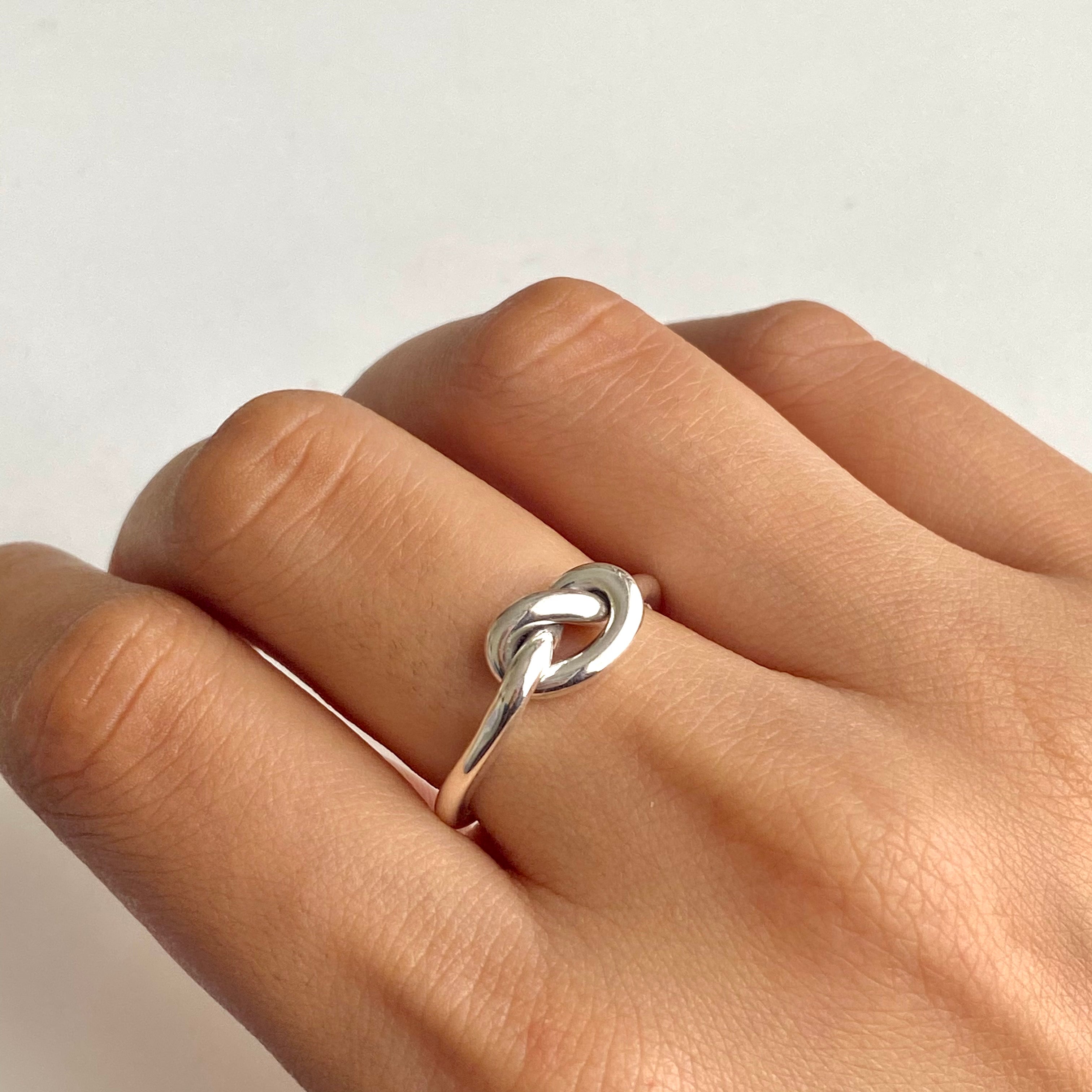 Sterling Silver Knot Ring – Country Living Marketplace