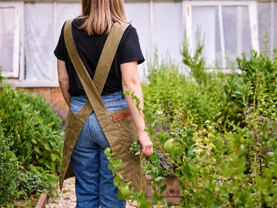 Craft Apron - Dry Waxed Cotton