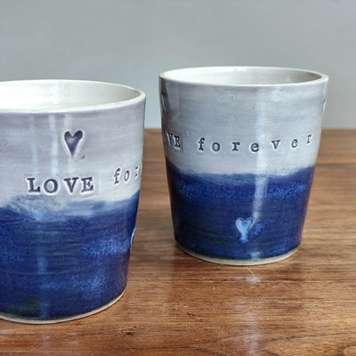 Tumbler In Blue Purple Wedding Gift For A Couple