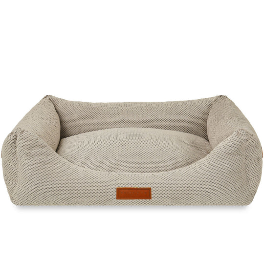 Orthopaedic Memory Foam Dog Bed With Removable Covers | Beige