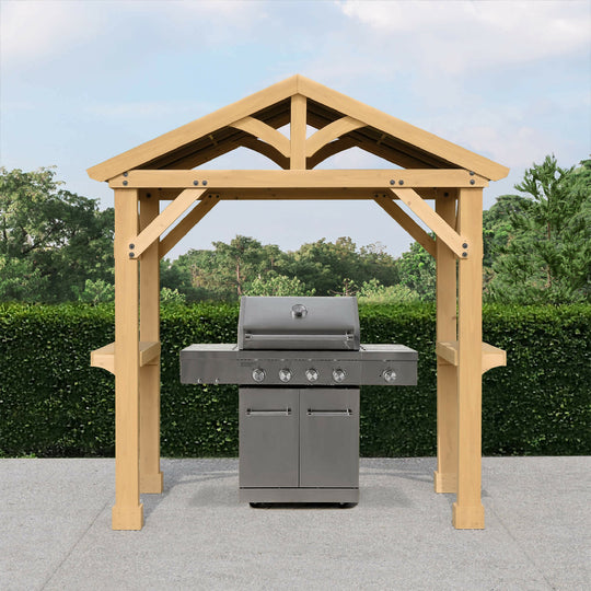 Meridian 5.8ft x 8ft Grilling Pavilion