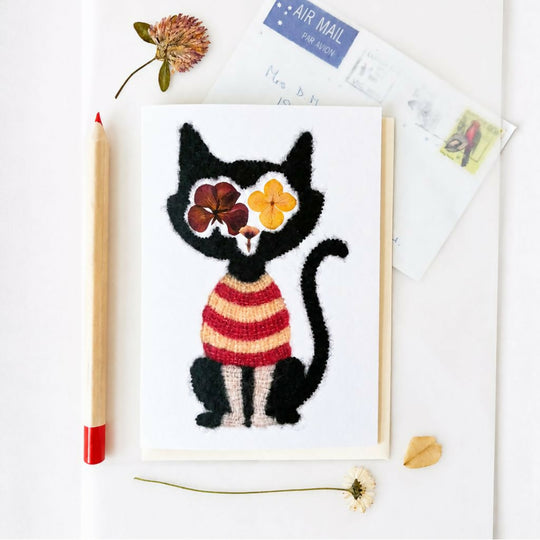 Otto The Cat Birthday Card