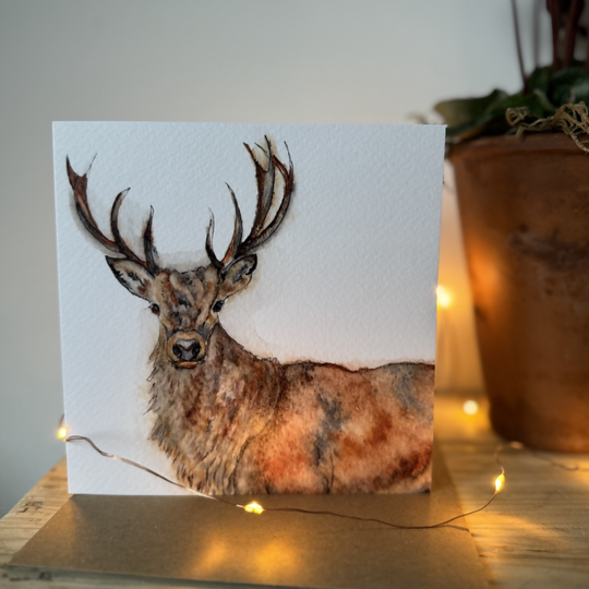 Stag Greeting Card