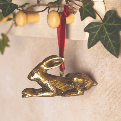 Vitus the Hare Hanging Christmas Decoration