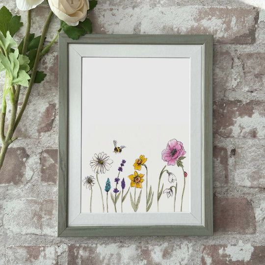 Spring Flowers Print