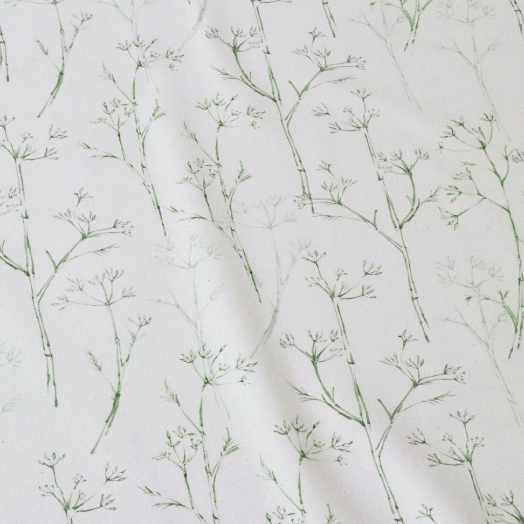 Sweet Herb Fennel Natural Organic Sweet Herb Fennel Soft Furnishing Fabric