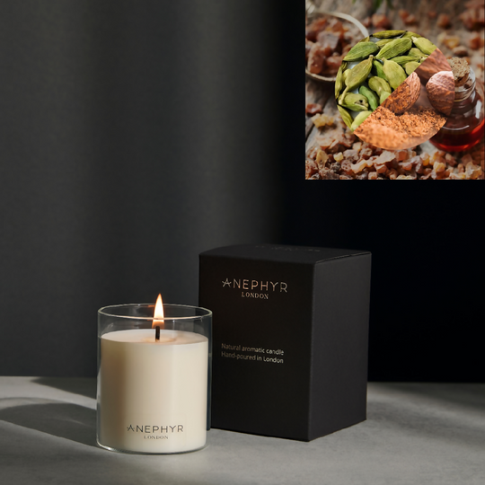 "Glow" Natural Aromatic Candle - Serene Spices