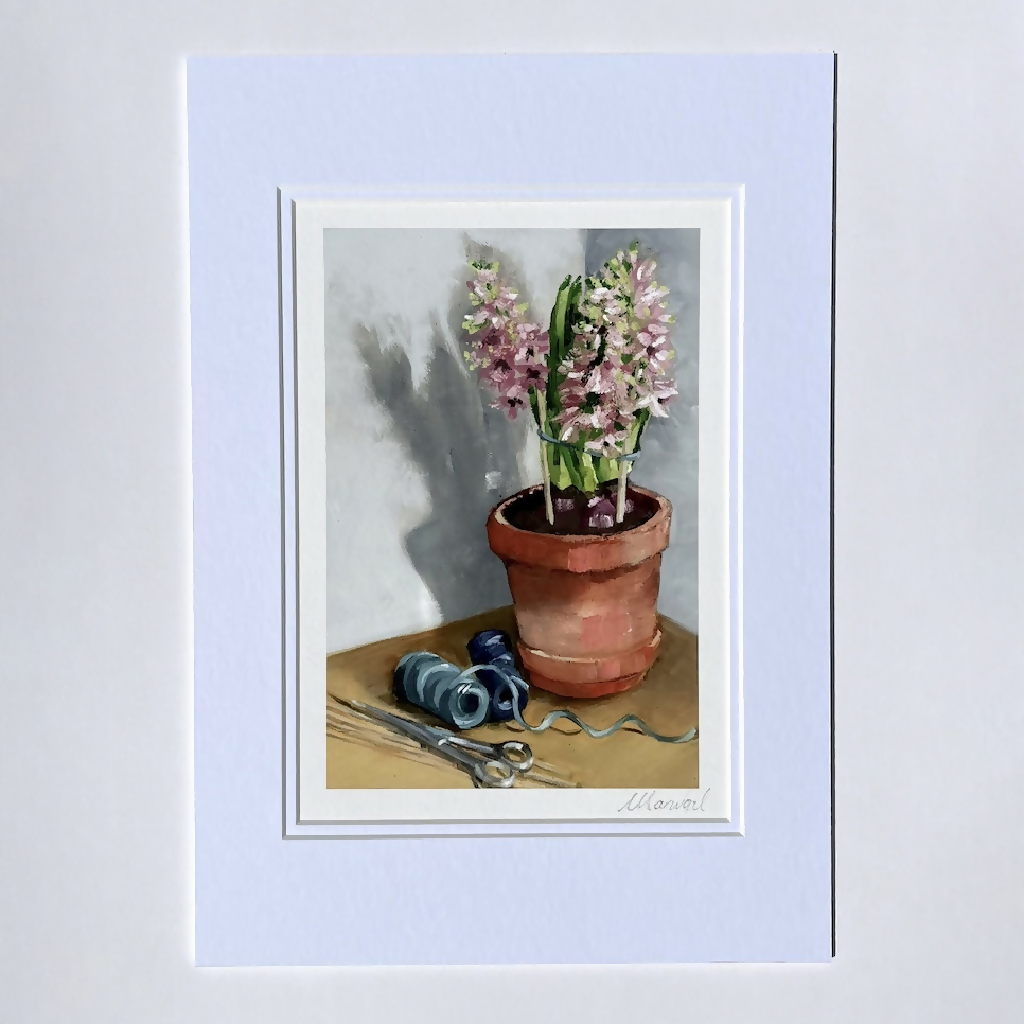 Hyacinths Fine Art Print