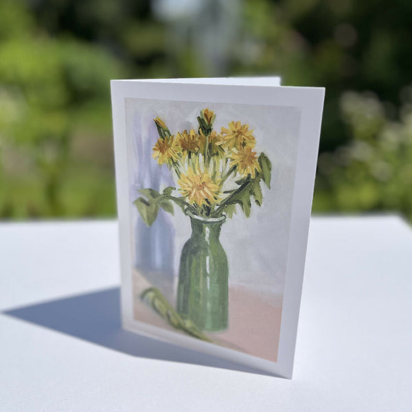 Dandelions Greeting Card