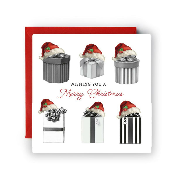 Festive Christmas Presents Card