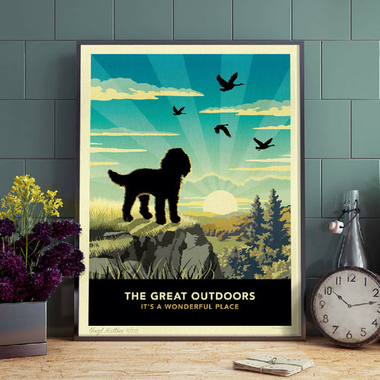 COCKAPOO 'THE GREAT OUTDOORS’ LIMITED EDITION ART PRINT