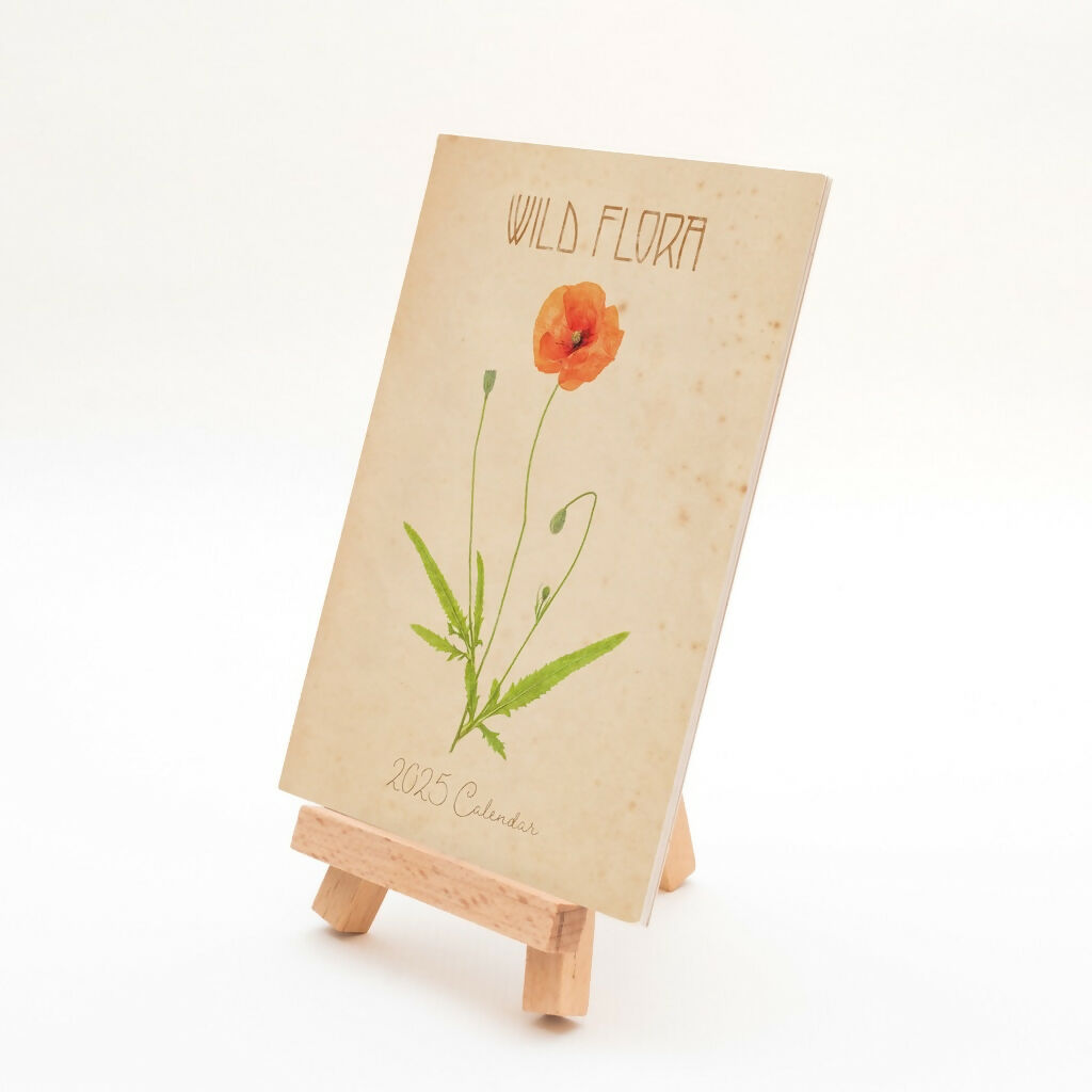 Wild Flora 2025 Desk Calendar