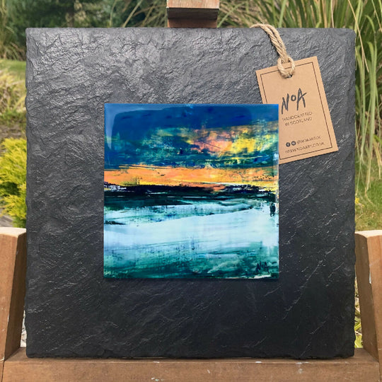 'Orains’ | Slate Framed Scottish Landscape Wall Art