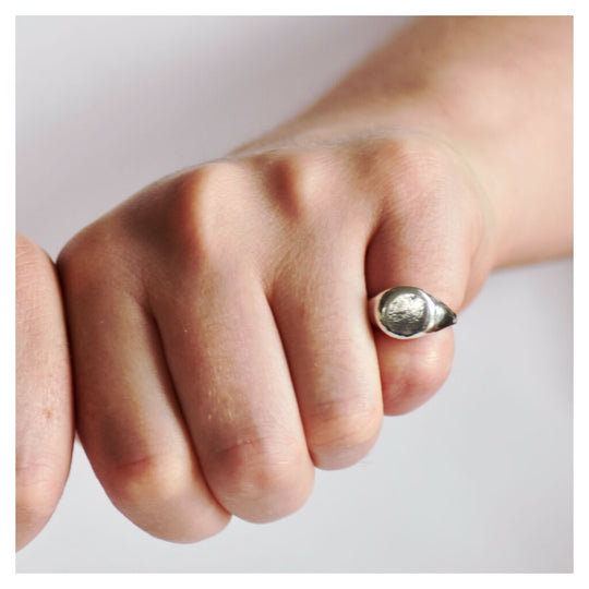 BRUISED Signet Ring .4