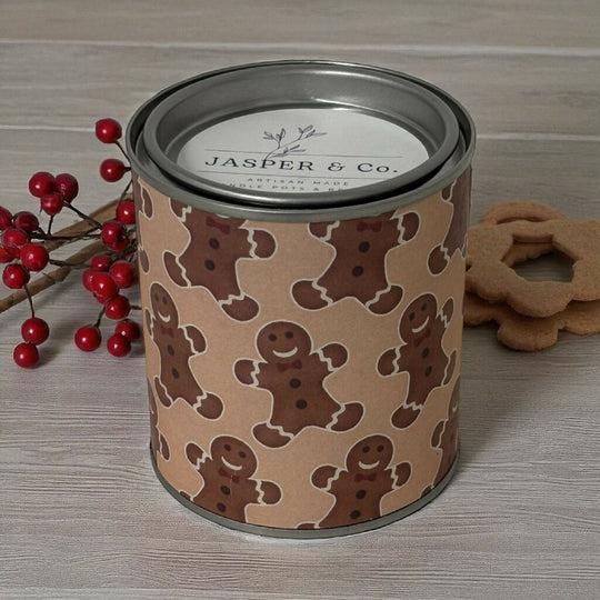 Gingerbread Candle Tin