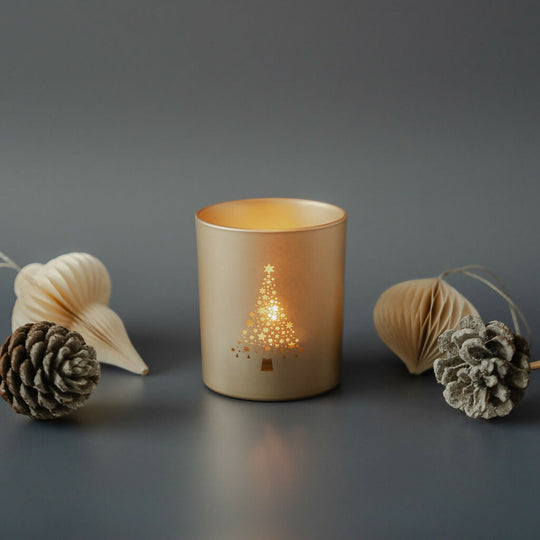 Gold Christmas Tree Edition Luxury Candle