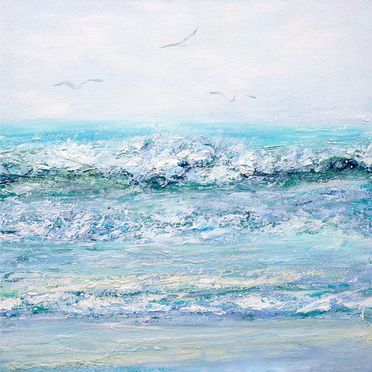 Pale Waters - Signed and Mounted Art Print