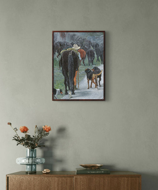 'Heading Up the Left' Print