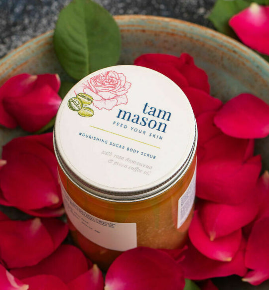 Rosa Damascena Sugar Body Scrub, 450g