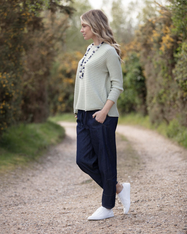 Lara organic cotton ribbed knit