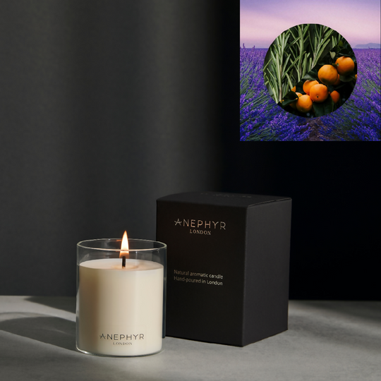 "Glow" Natural Aromatic Candle - Lovely Lavender